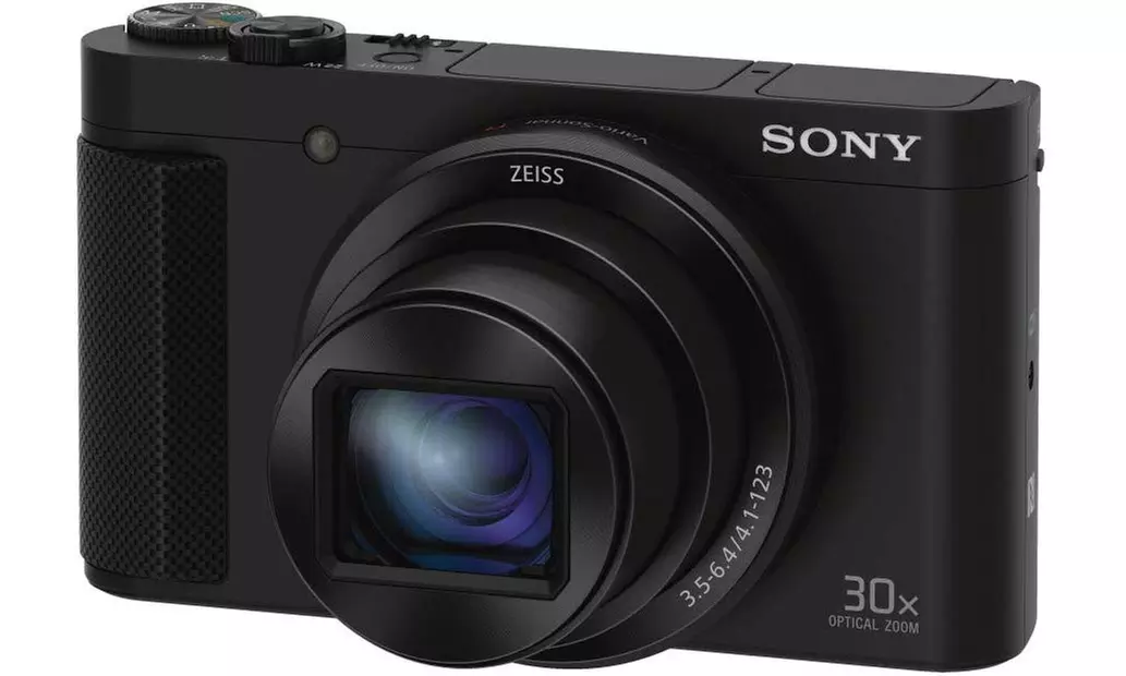 Sony DSCHX80/B High Zoom Point  Shoot Camera Black - Primary Image