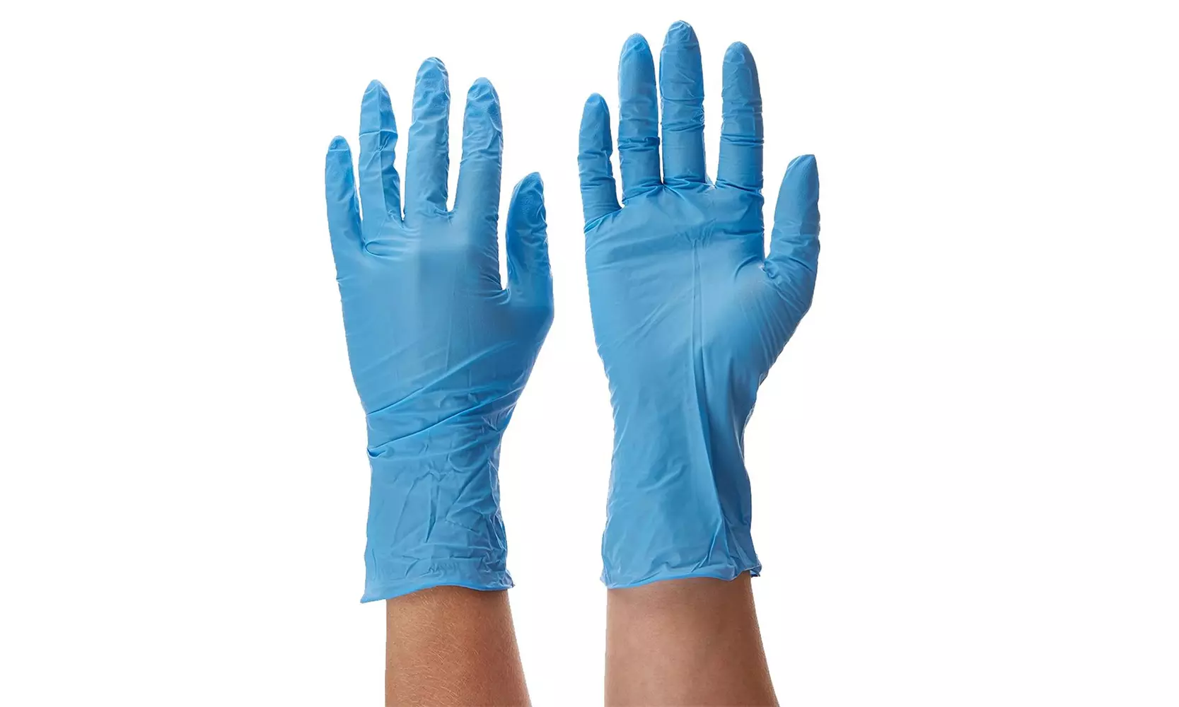 Extra Thick Nitrile Non-Sterile Exam Gloves -Cleaning,Travelling,Work (100-Pack) - Primary Image