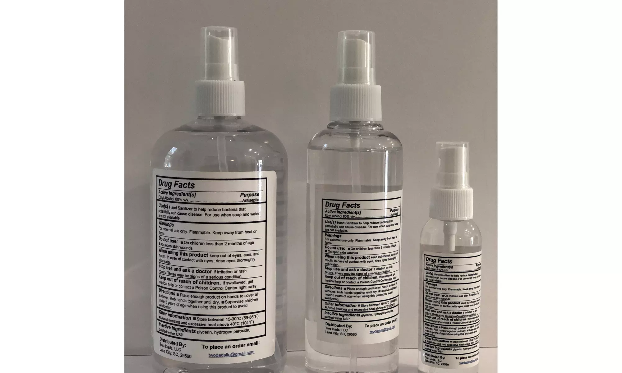 Two Dads Hand Sanitizer - Second Medium