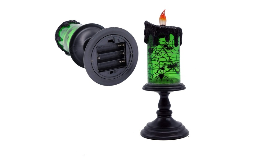 Halloween Snow Globe Candles Lighted Lamp | Groupon