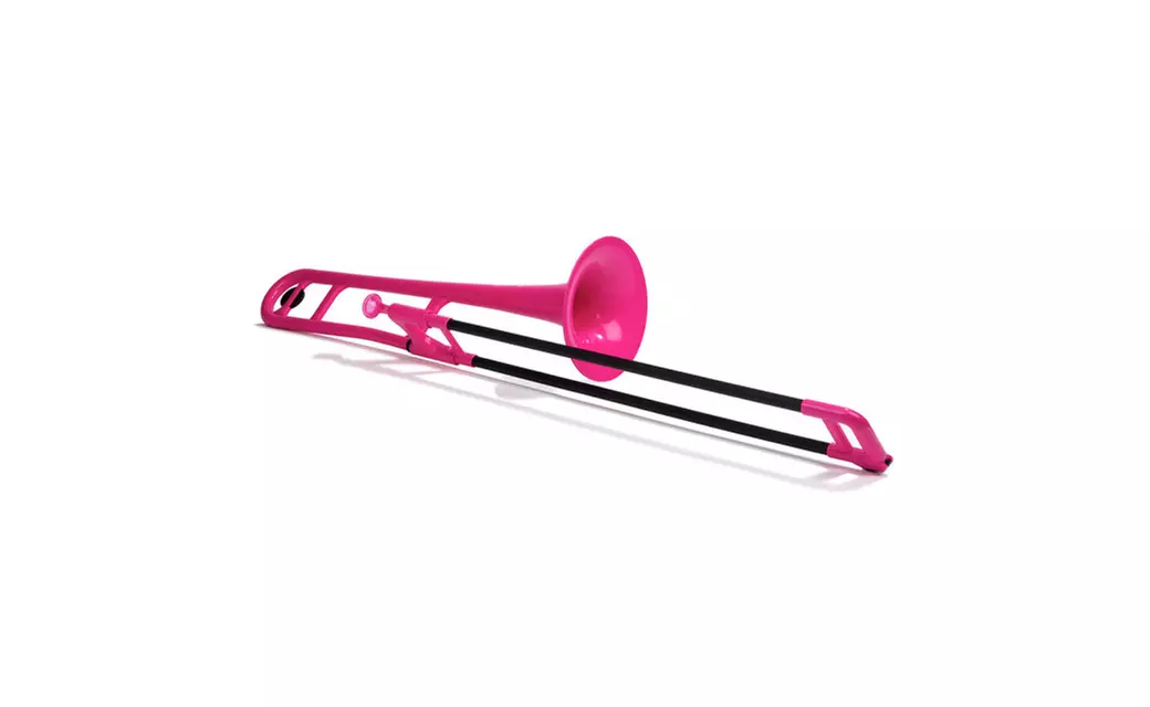 Jiggs pBone - Plastic Trombone - Pink - Primary Image