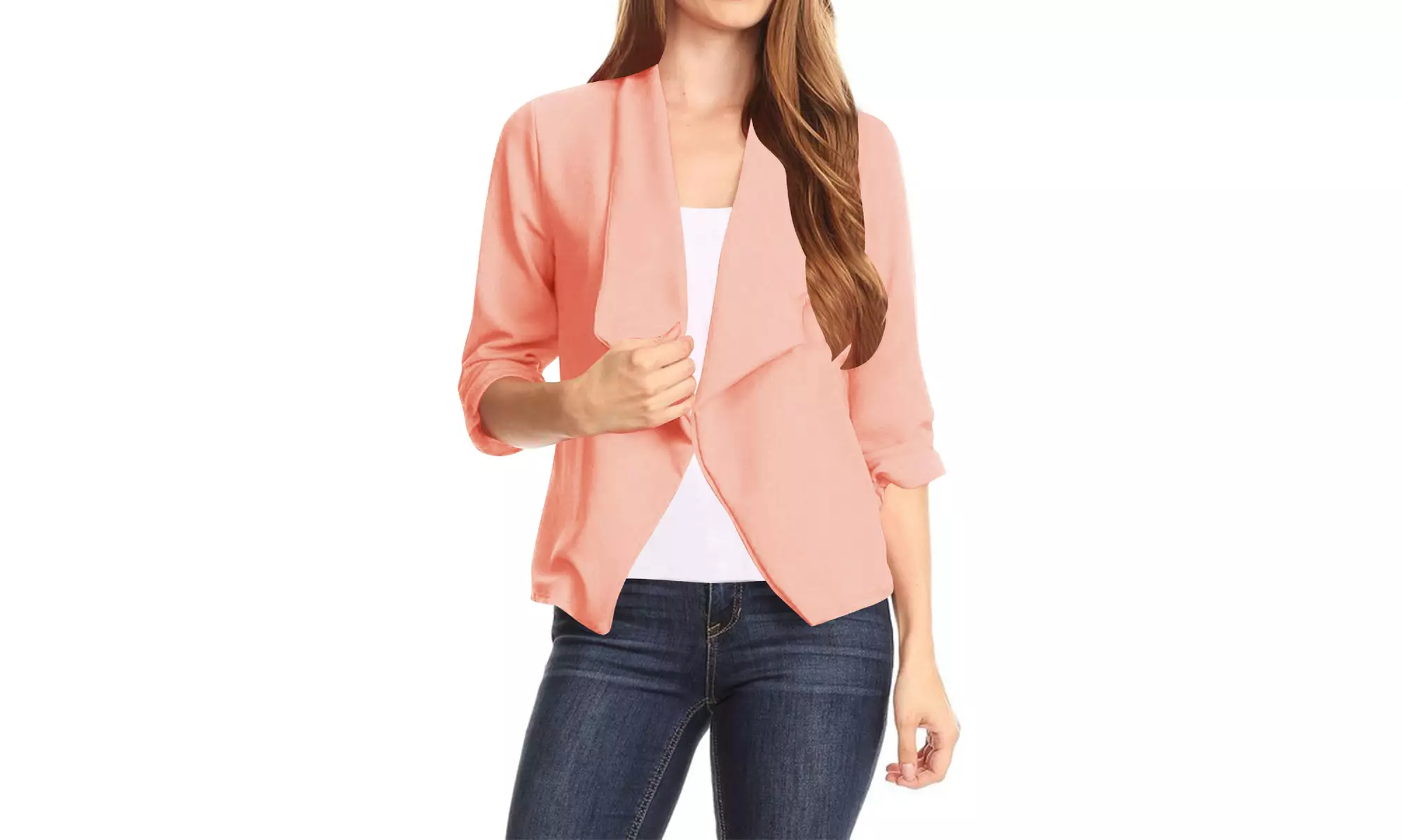 Women's Casual Office Wear Basic Solid Blazer Jacket