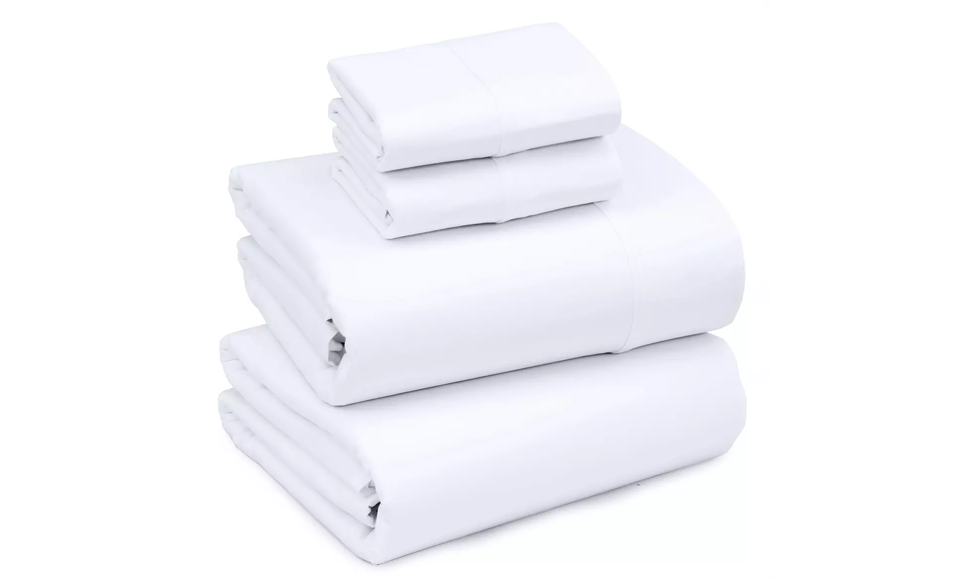Ruvanti 1800 Series 4 Piece Microfiber Bed Sheet Set Soft Deep Pocket Sheet