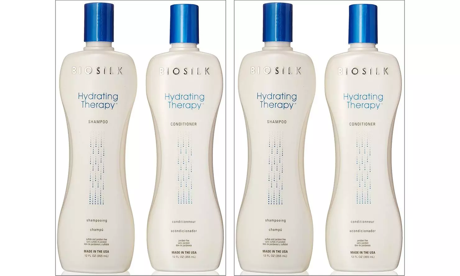 Biosilk Hydrating Shampoo & Conditioner 12 oz Duo - Primary Image