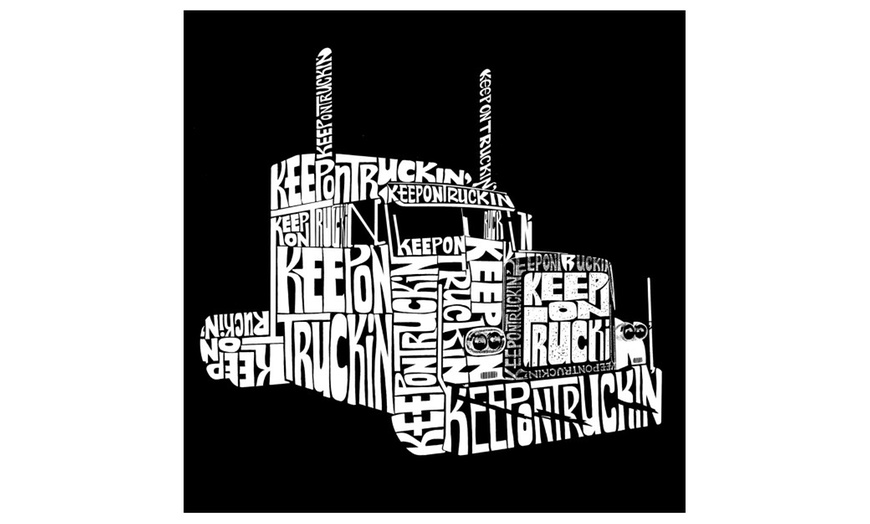 Image 2: Small Tote Bag - KEEP ON TRUCKIN'