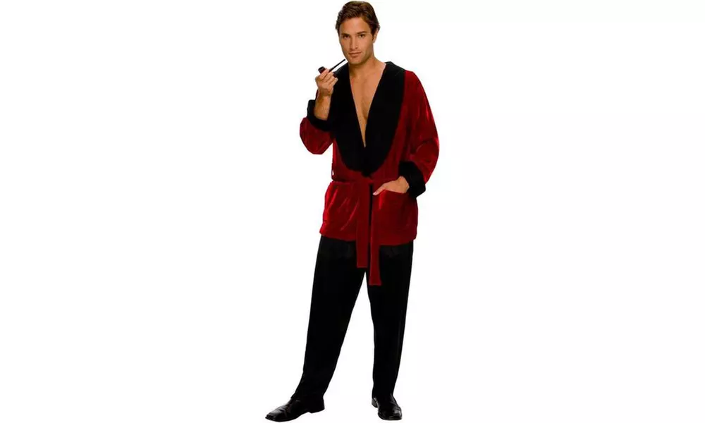 Playboy Men's Smoking Jacket Adult Costume - Primary Image