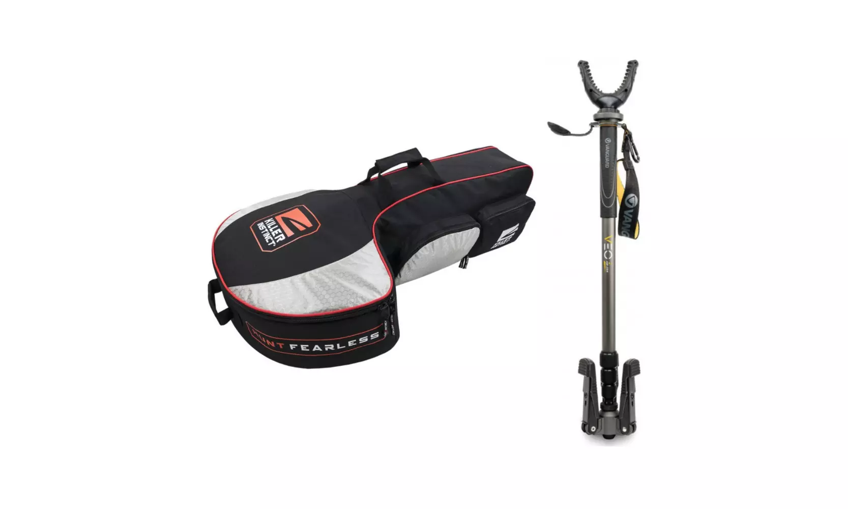 Killer Instinct Slayer Coffin Crossbow Case with Aluminum Shooting Stick - Primary Image