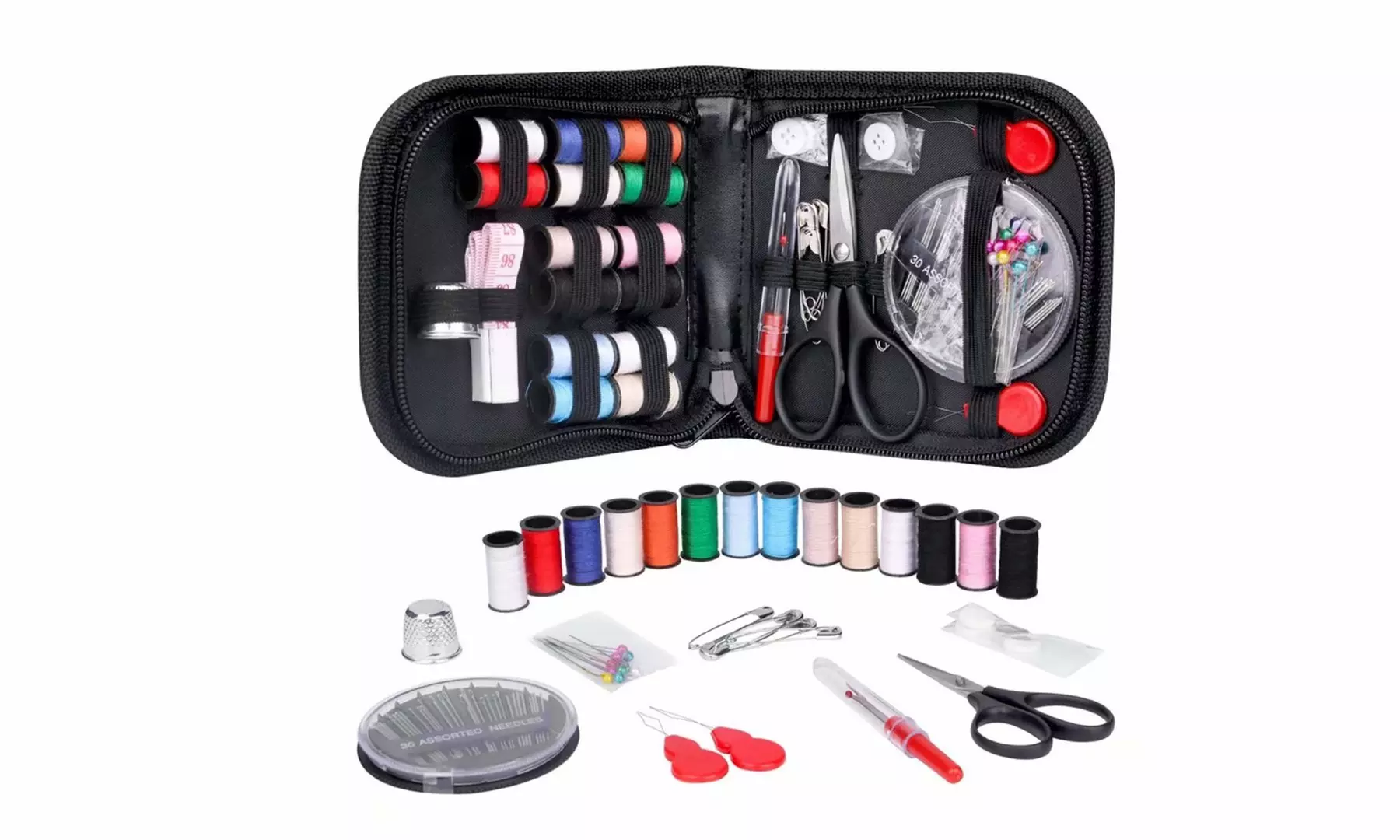 14 Color Sewing Kit Sewing Supplies DIY Sewing Kit Needle and Thread Kit - Primary Image