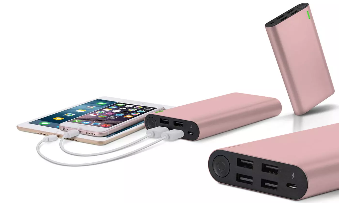 Aduro Extreme Boost 20,000mAh Backup Portable Battery with 4 USB Ports   - Second Medium