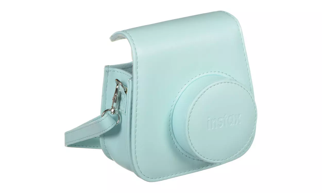 Fujifilm Instax Mini 8/9 Groovy Case (Ice Blue) - Primary Image