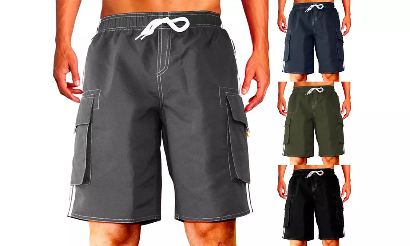 Men's Swim Trunks Quick Dry Shorts with Pockets - Primary Image