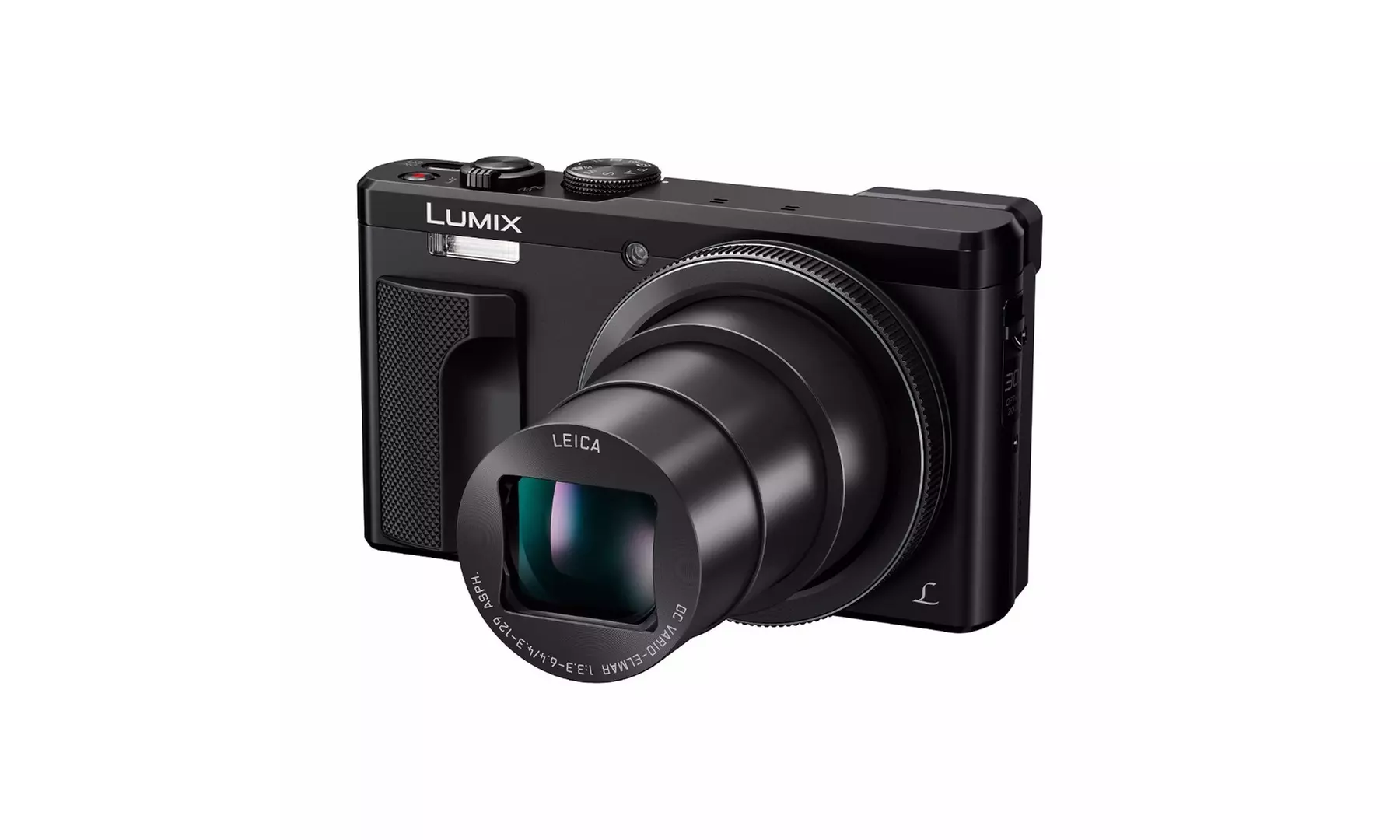 Panasonic Lumix DMC-ZS60 Camera (Black) w/ 64GB SD Card & Battery Pack Bundle - Primary Image