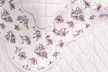 Floral Printed Scalloped Cotton Quilt & Pillow Sham Set - Second Medium