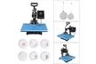 SNJ 5 in 1 Heat Press Machine 12"x 15"Professional Digital Transfer Sublimation - Second Medium