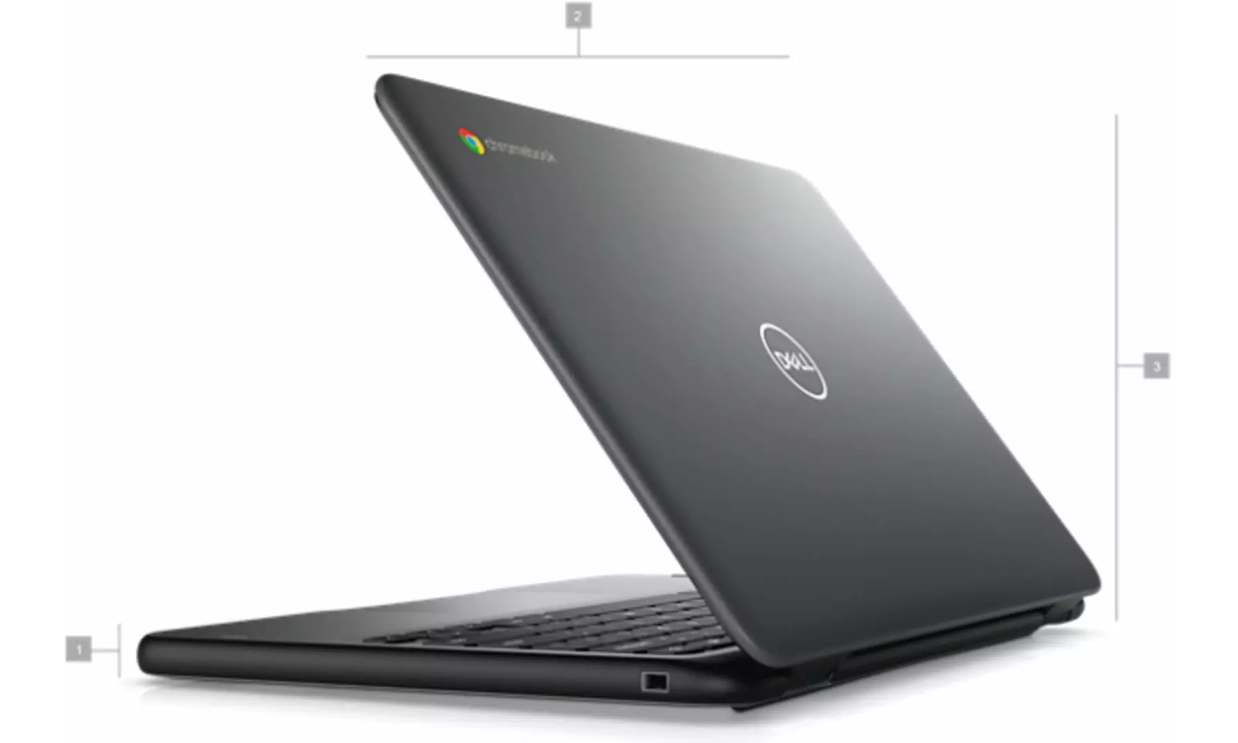 Dell 2-in-1 3100 11.6" Intel Celeron N4020 8GB RAM 32GB SSD Chromebook (Grade A) - Second Medium