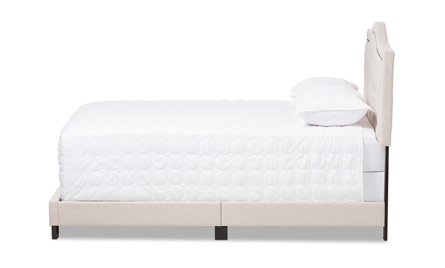 Emerson Fabric Upholstered Bed | Groupon