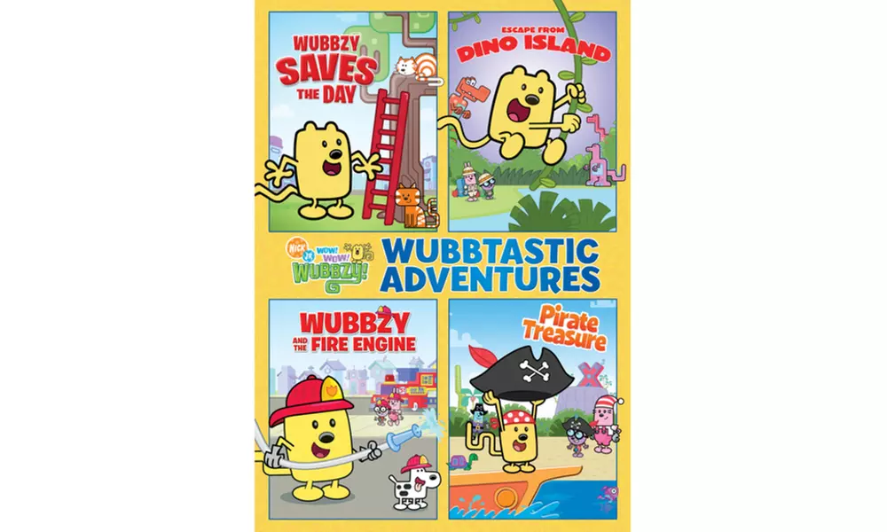 Wow! Wow! Wubbzy's Wubbtastic Adventures 4 DVD Set - Second Medium
