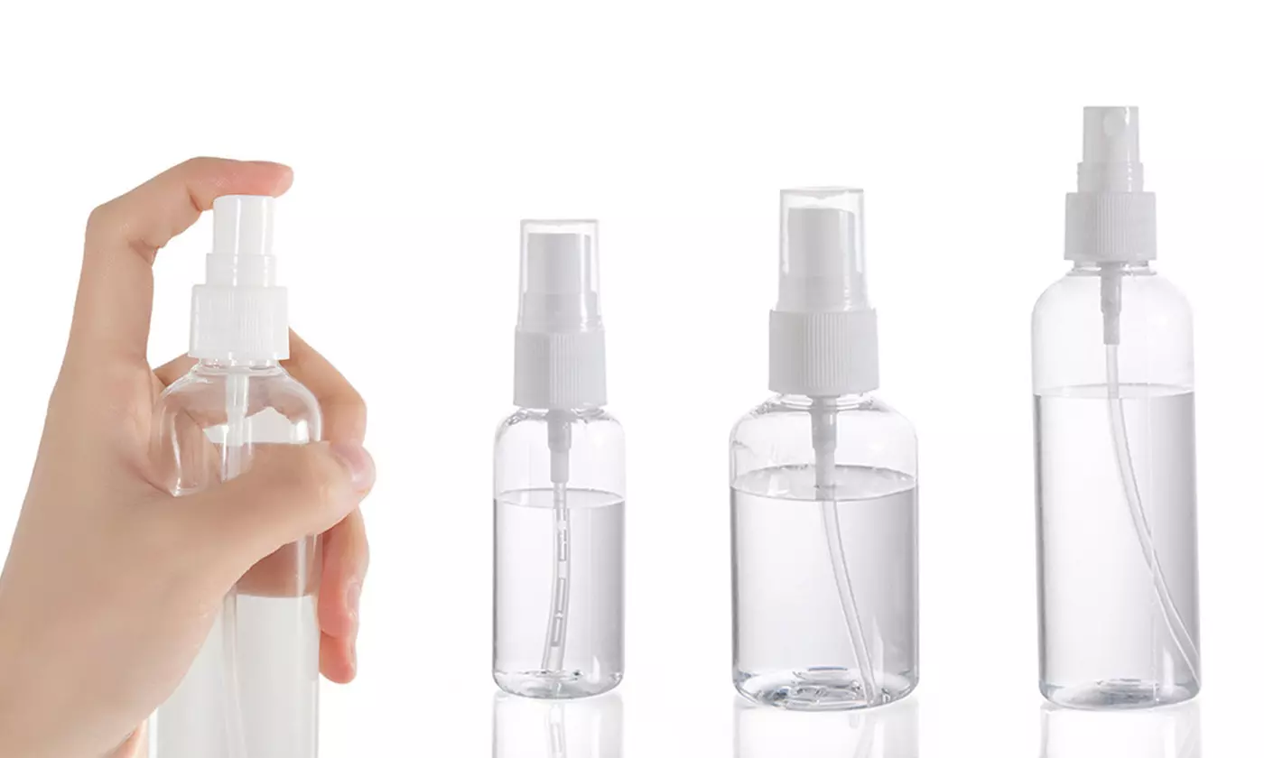 6pcs Empty Spray Bottles Fine Mist Sprayer Refillable Bottles(1, -2, -3.4 oz ) - Primary Image