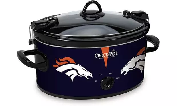 Crock-Pot 6 Quart NFL Denver Broncos Slow Cooker - Primary Image