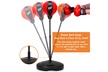 Kids Punching Bag Toy Set Adjustable Stand Boxing Glove Speed Ball w/ Pump New - Second Medium
