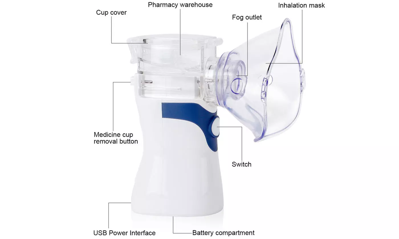 Portable Handheld Nebulizer Steam Inhaler