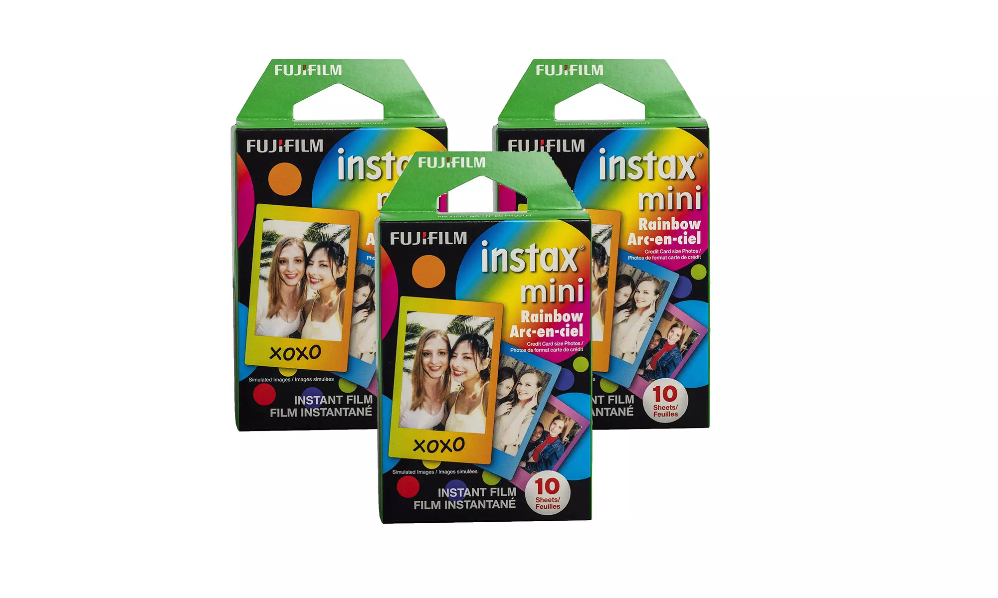 Fujifilm Instax Mini 8-9-11 Instant Rainbow Film - Primary Image