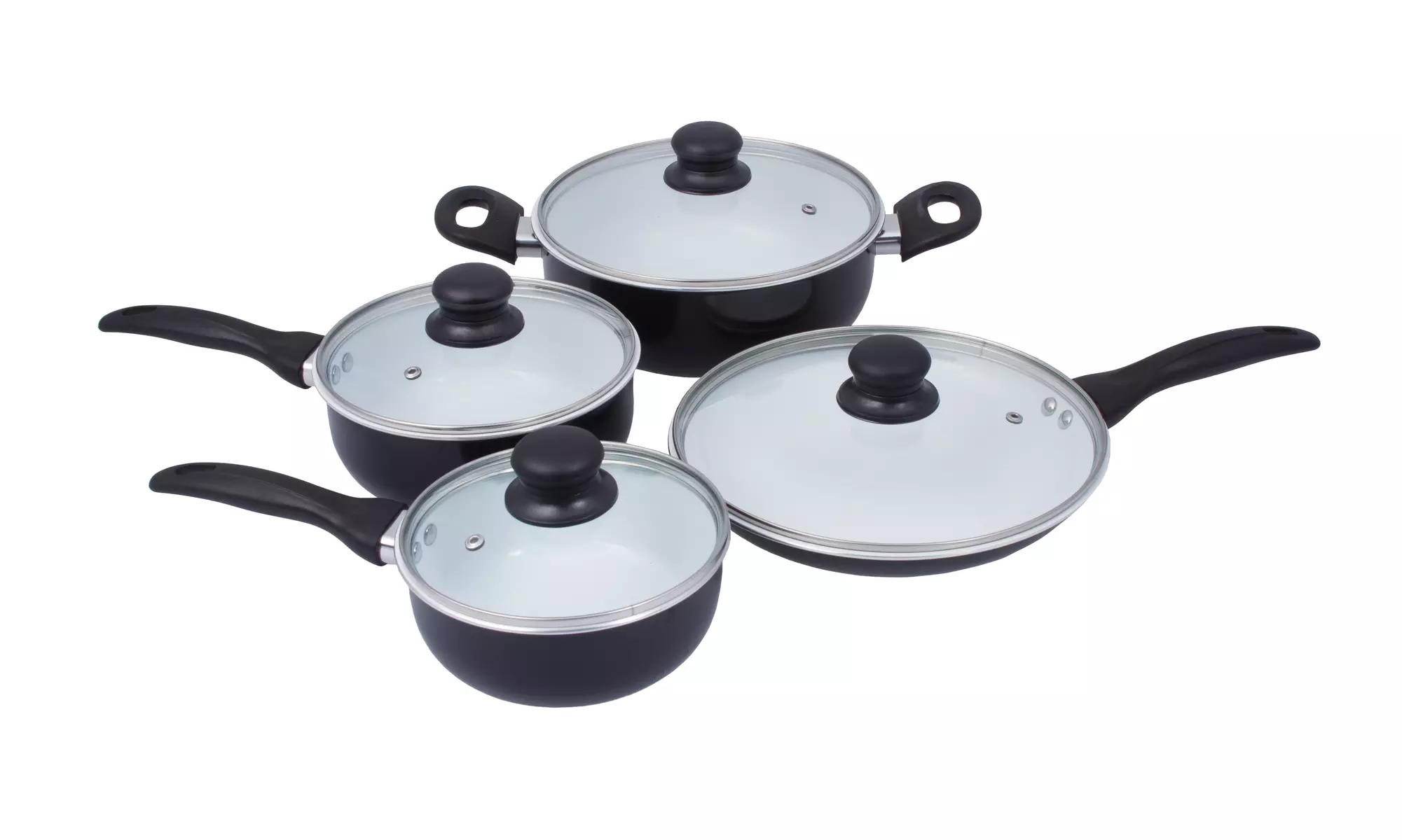 Thermal Conducting Aluminum Non-Stick Cookware Set  (3 pc, 8pc or 10pc)