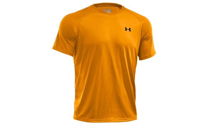 under armour gold shirt