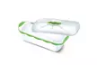 Innoka Silicone Translucent Rectangular Container with Lid, Green - Second Medium
