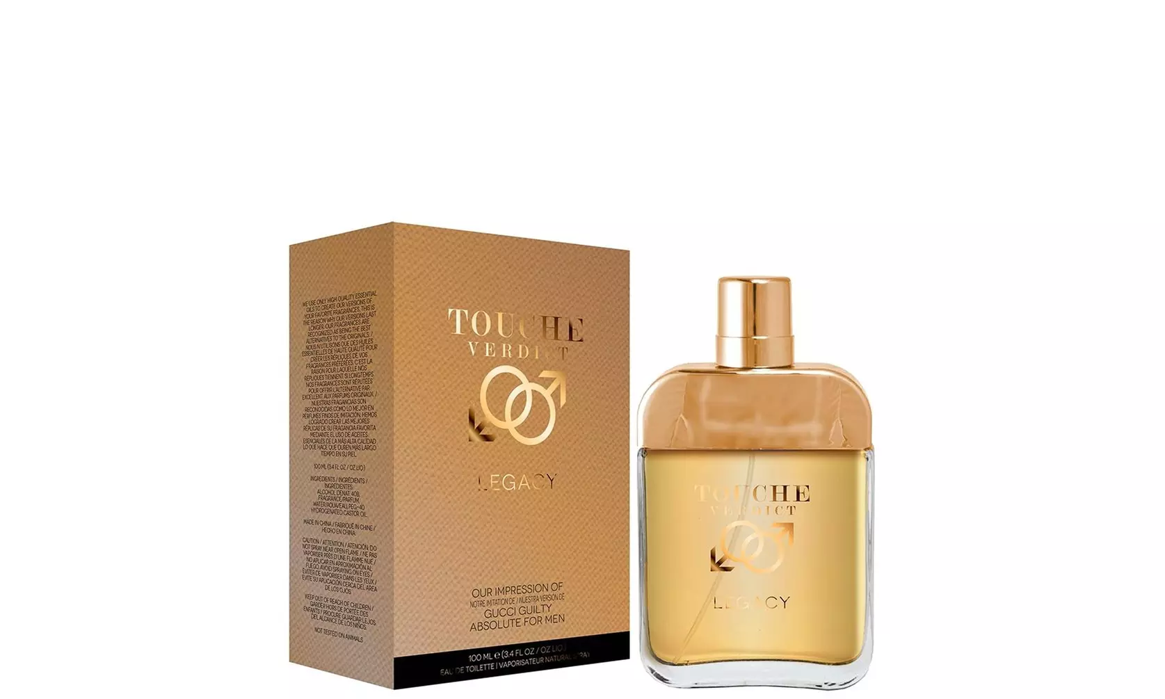 Touche Verdict Legacy Men Cologne  - Primary Image