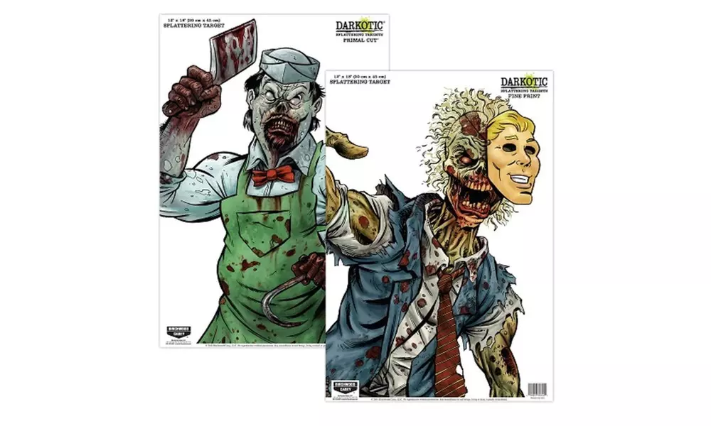 Birchwood Casey Darkotic Combo Primal Cut/Fine Print Targets - Primary Image