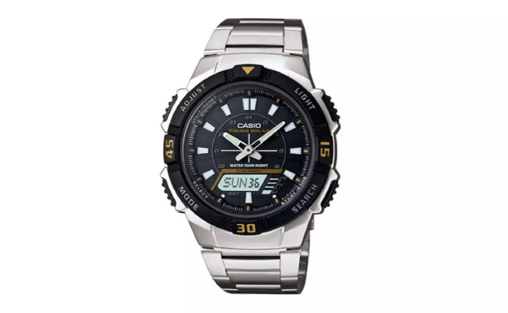 Casio Men's AQS800WD-1EV Solar Multi-Function Analog-Digital Watch - Primary Image