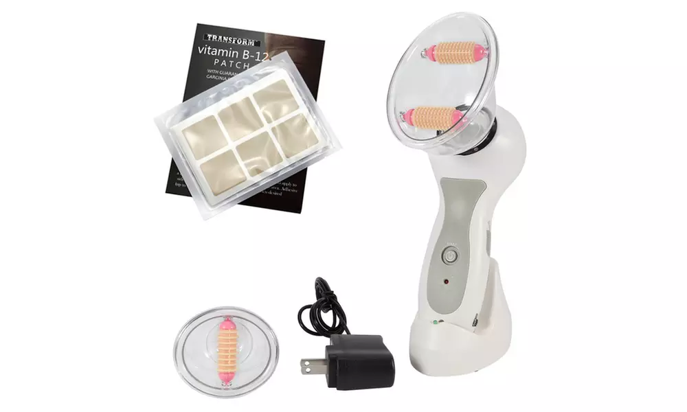 CelluShed Anti-Cellulite Body Vac with Bonus B-12 Energy Patch  - Primary Image