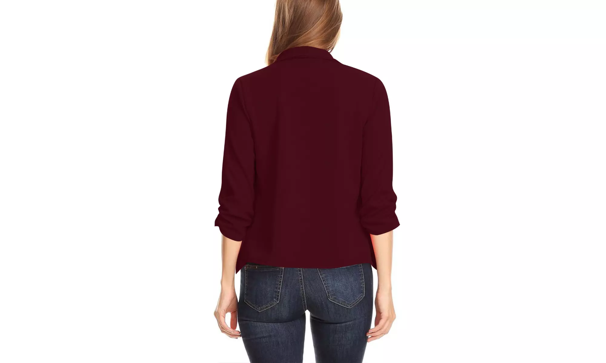 Women's Casual Office Wear Basic Solid Blazer Jacket