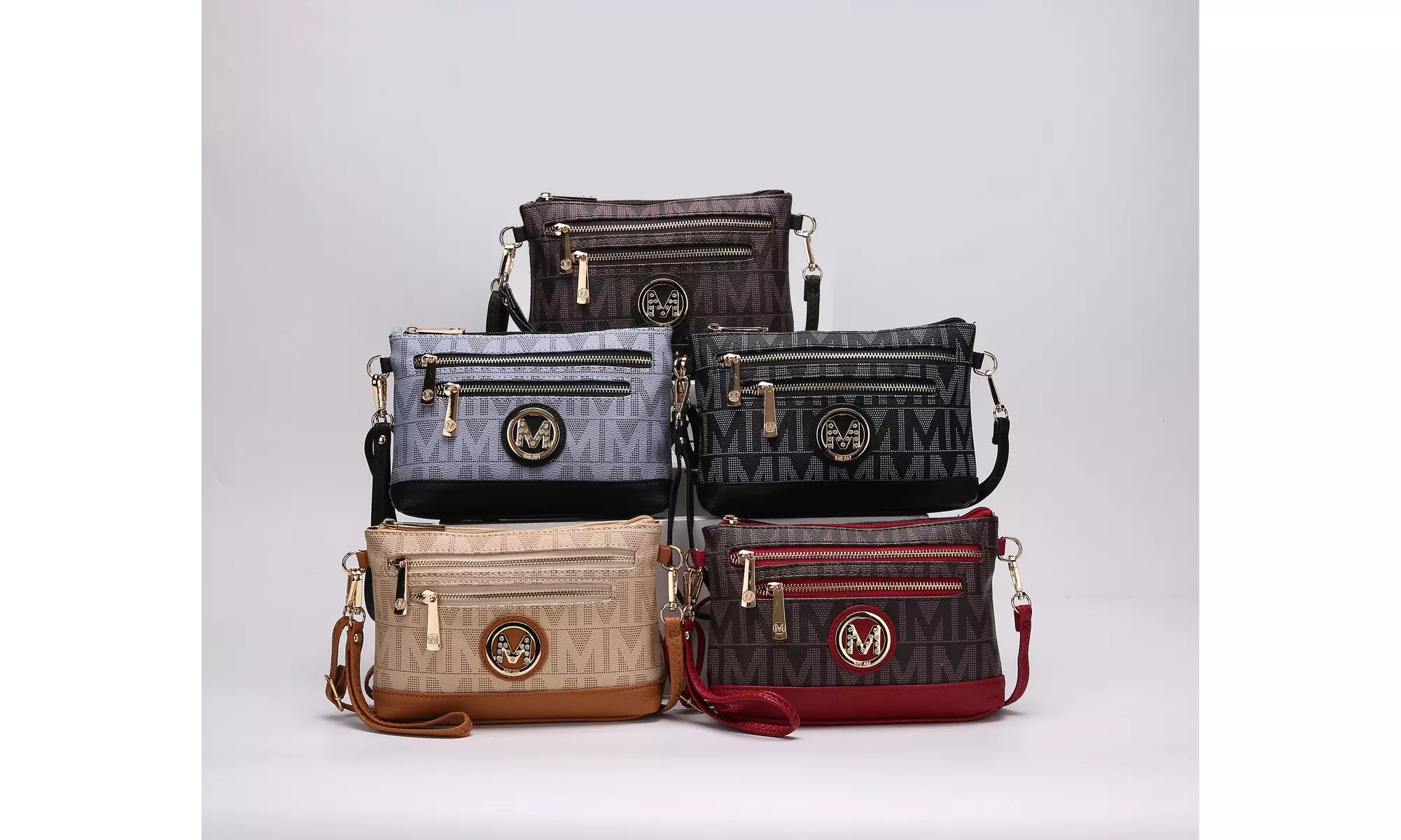 MKF Collection Miami M Signature Crossbody Bag by Mia K. - Primary Image