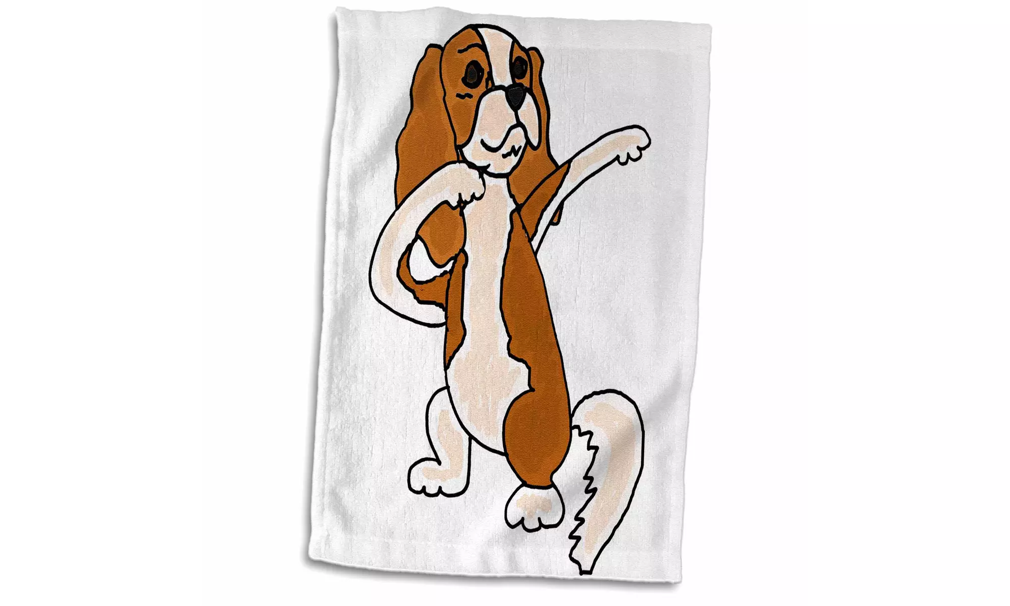  Towel - Cute Funny Cavalier King Charles Spaniel Dabbing Dancing  - Primary Image