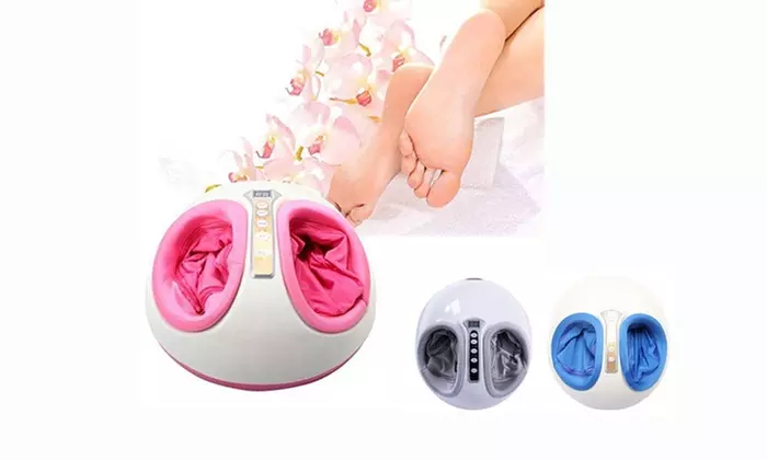 Rolling Kneading Shiatsu Heat Air Pressure Leg Foot Massager 3 Colors - Primary Image
