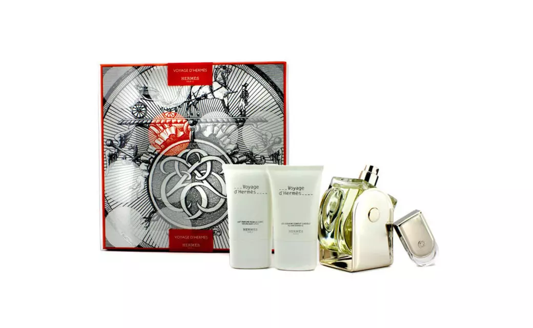 Hermes 'Voyage d'Hermes' 4 Piece Gift Set - Primary Image