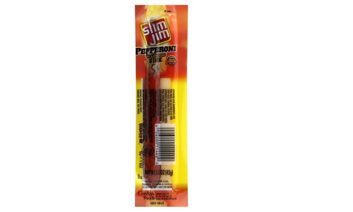 Slim Jim, Pepperoni 'n Cheese | Groupon