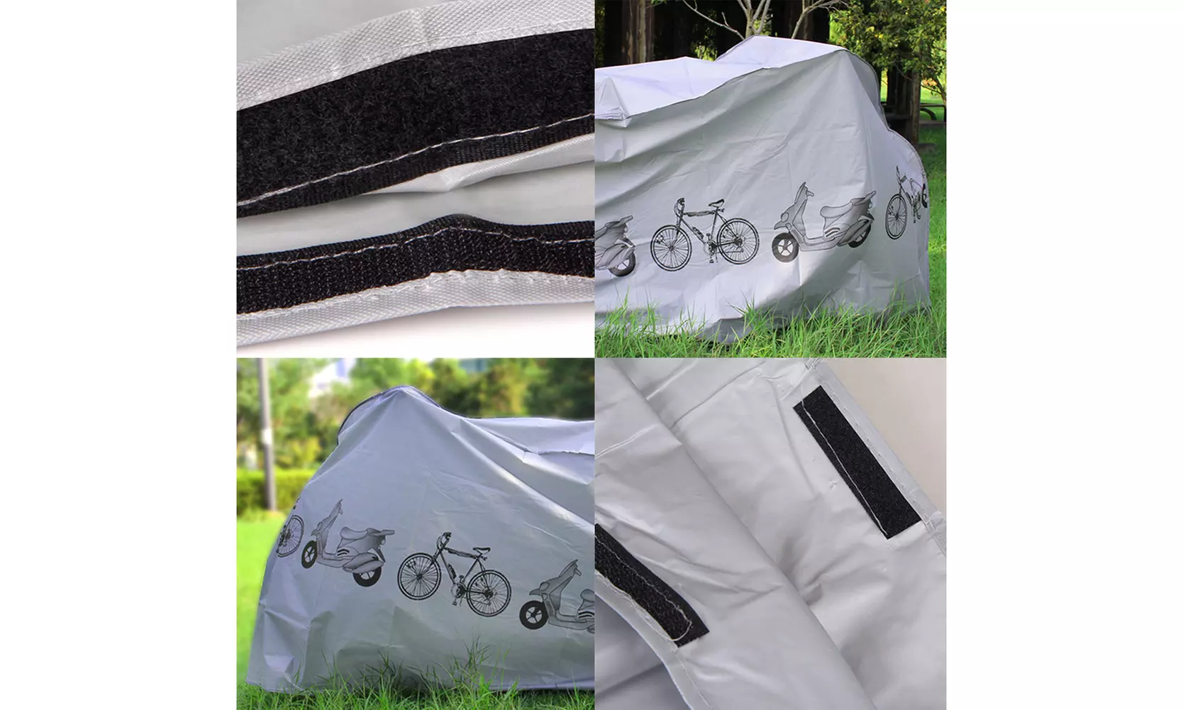 US 1-2 Pcs Waterproof Protection Cover UV Guardian Dustproof Bicycle Tear Resist
