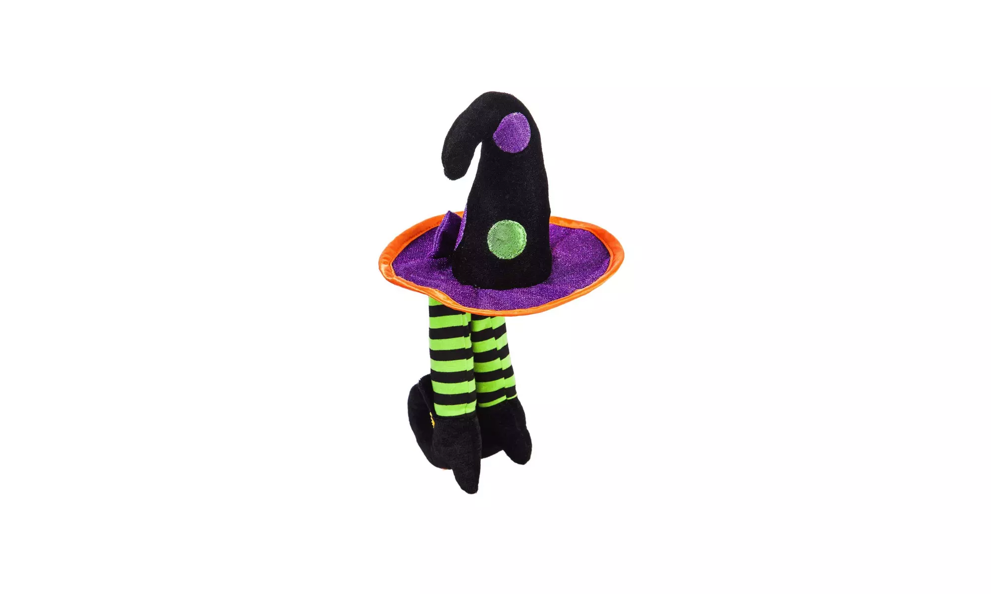 Witch Tabletop Decoration with Dangling Legs, 2 Set - Second Medium