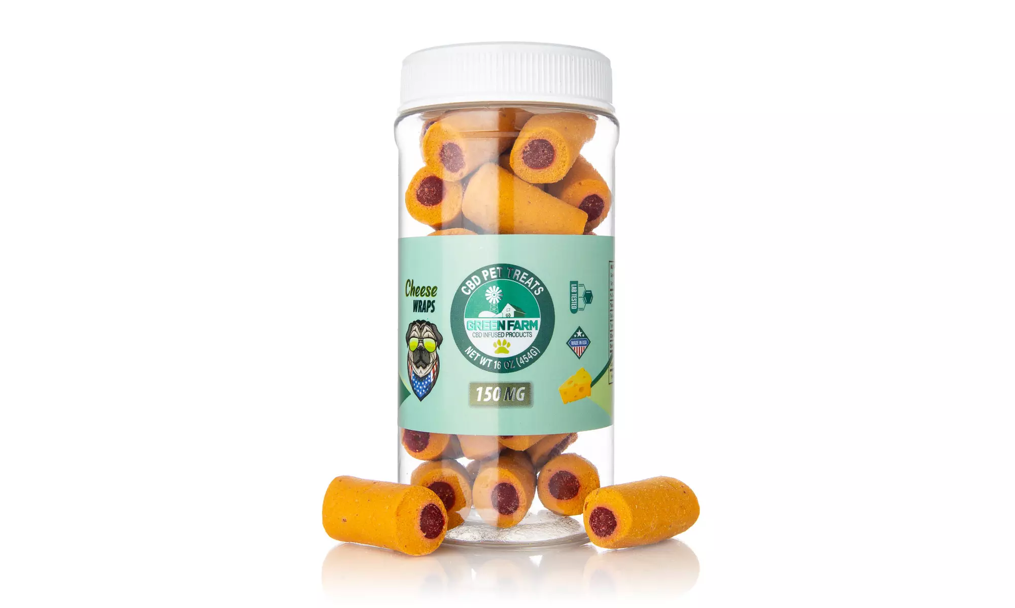 Delicious CBD Dog Treats for Fur-Babies of all sizes from Green Farm