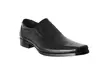 Steve Madden Men's 'Holsterr' Leather Slip-on Dress Shoe, Black - Second Medium