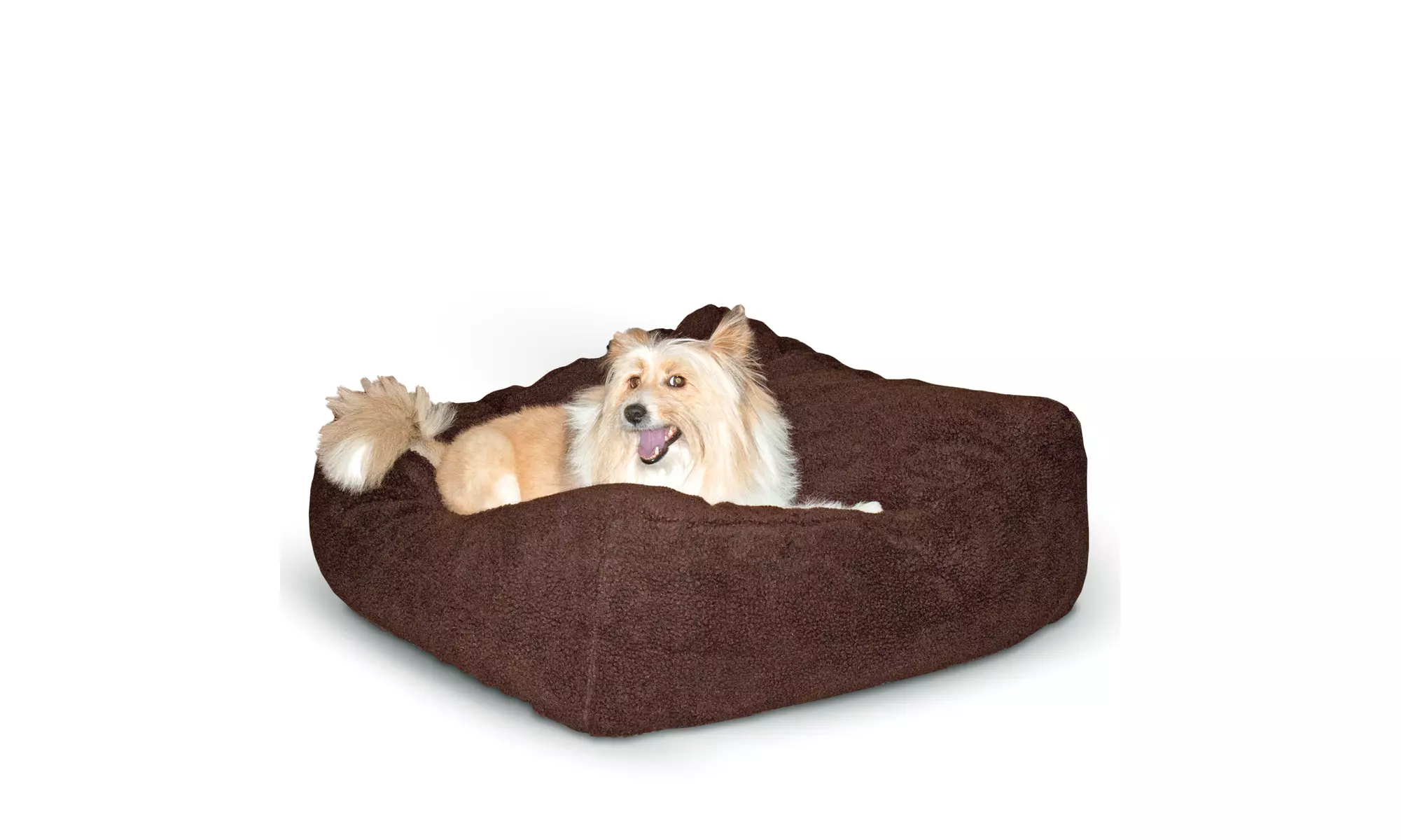 Cuddle Cube Nesting Bed in Mocha - Primary Image