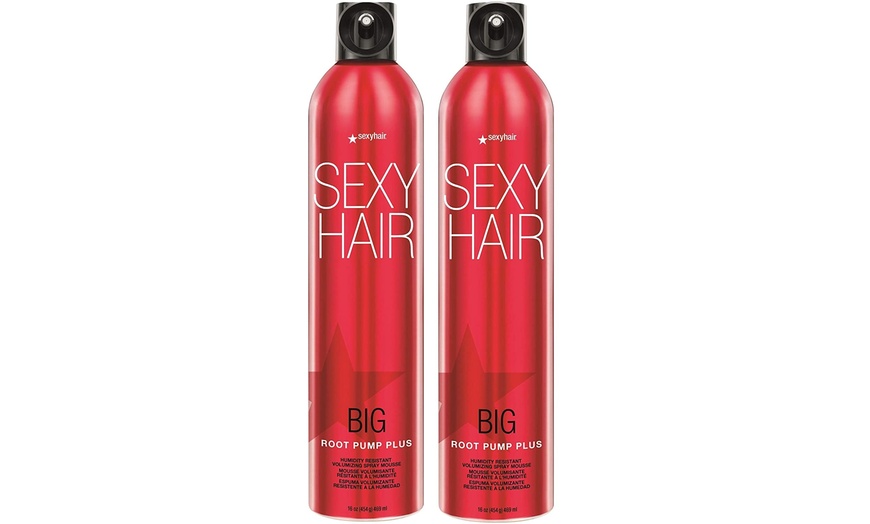 8. SexyHair Big Root Pump Plus Humidity Resistant Volumizing Spray Mousse - wide 8