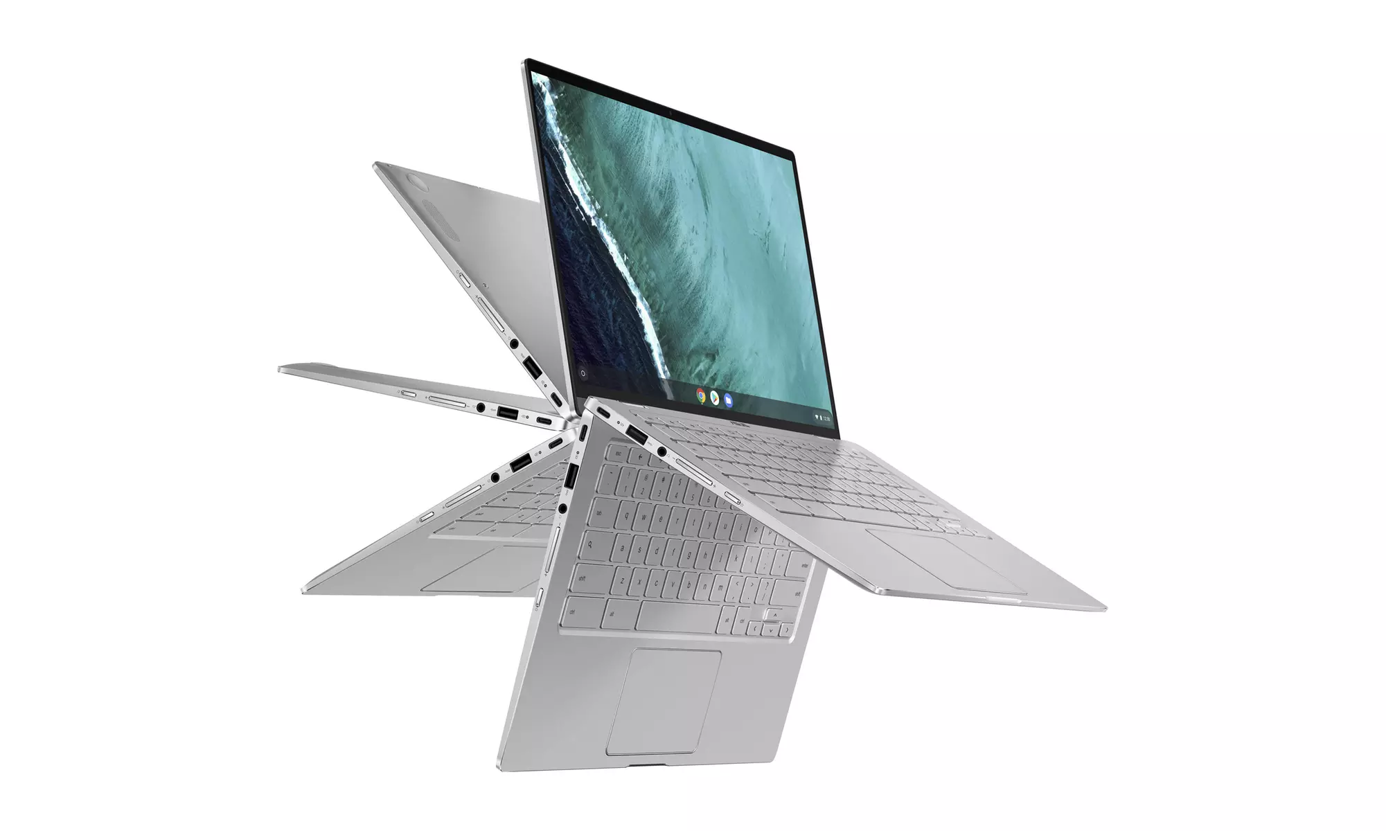 ASUS Flip C434T - 14" Intel Core M3-8100Y 4GB RAM 64GB Storage (Scratch & Dent) - Second Medium