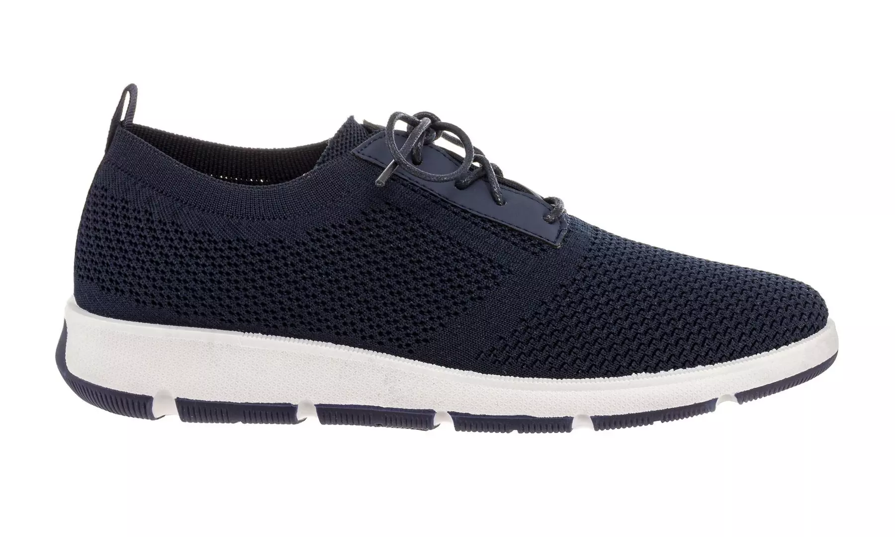 Franco Vanucci Men's Lace-up Knit Oxford Shoes