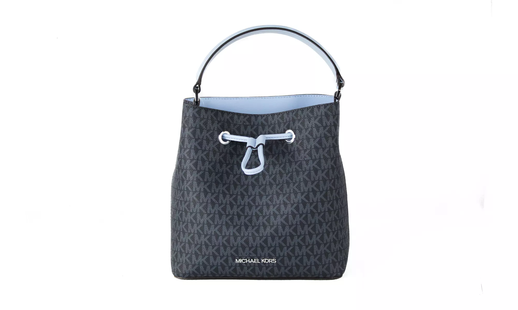 Michael Kors Suri Medium Leather Bucket Messenger Drawstring Hobo Handbag - Primary Image