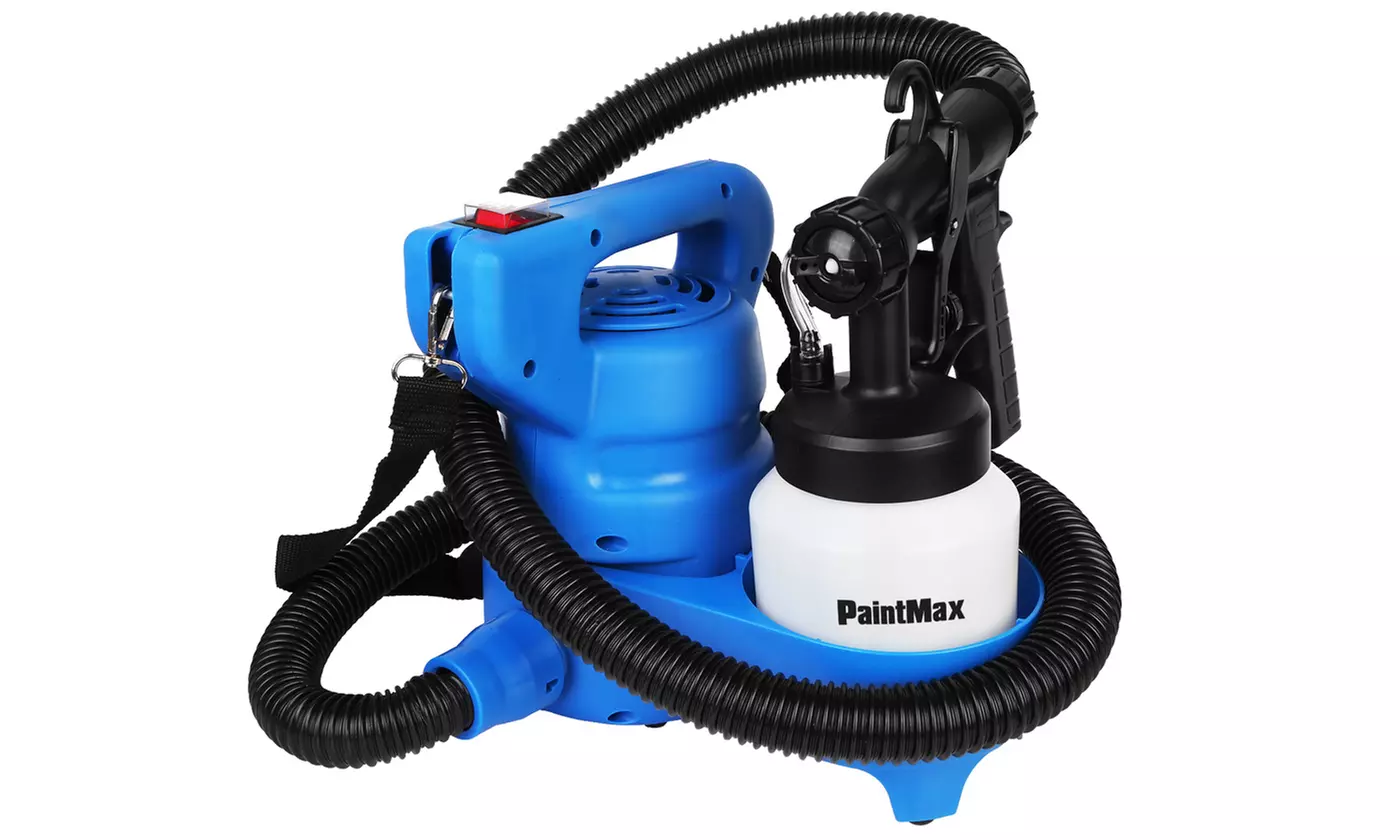 Paint Max 800ml Paint Sprayer HVLP Spray Gun w/ 3 Spray Patterns (450W or 650W)