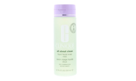 Clinique Liquid Facial Soap Mild 6.7oz Single All Skin Types